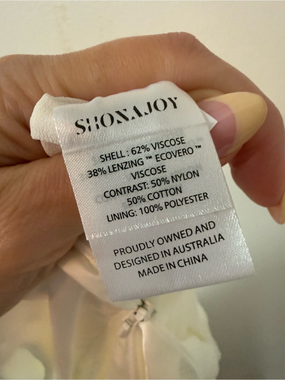 NWT Shona Joy at Anthropologie Ivory Allegra Lace Panelled Maxi Dress. Size 8 - Picture 10 of 13